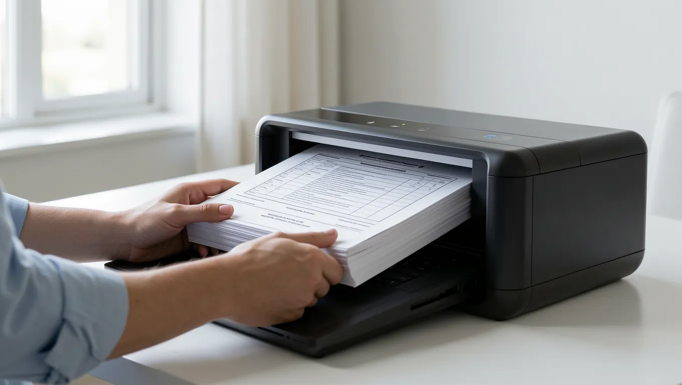 Digitizing financial documents for credit application