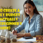 How to Create a Monthly Budget That Actually Works (Beginner's Guide)
