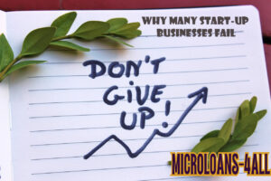 Why Many Start-Up Businesses Don’t Succeed
